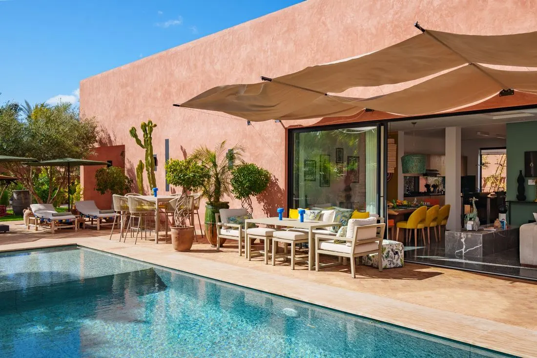 Villa avec piscine et terrasse à Marrakech
