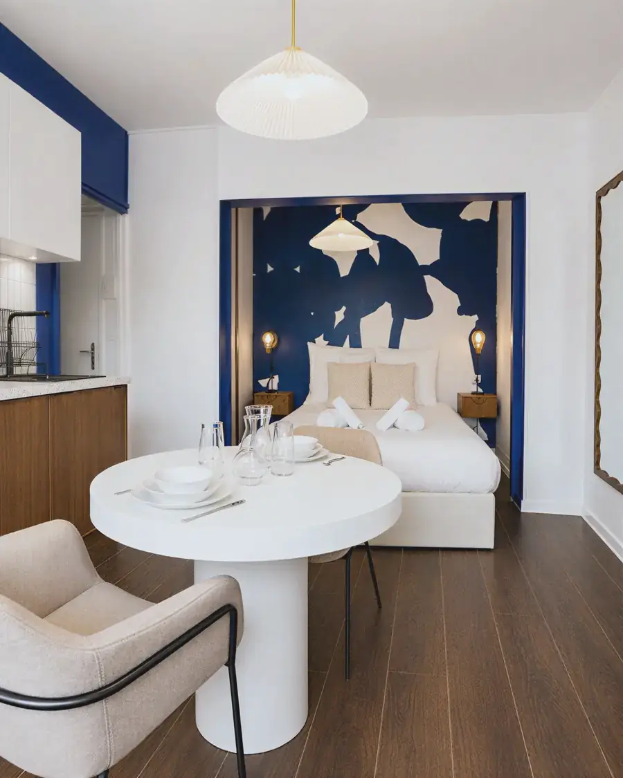 Intérieur d’un logement proposé en location longue durée